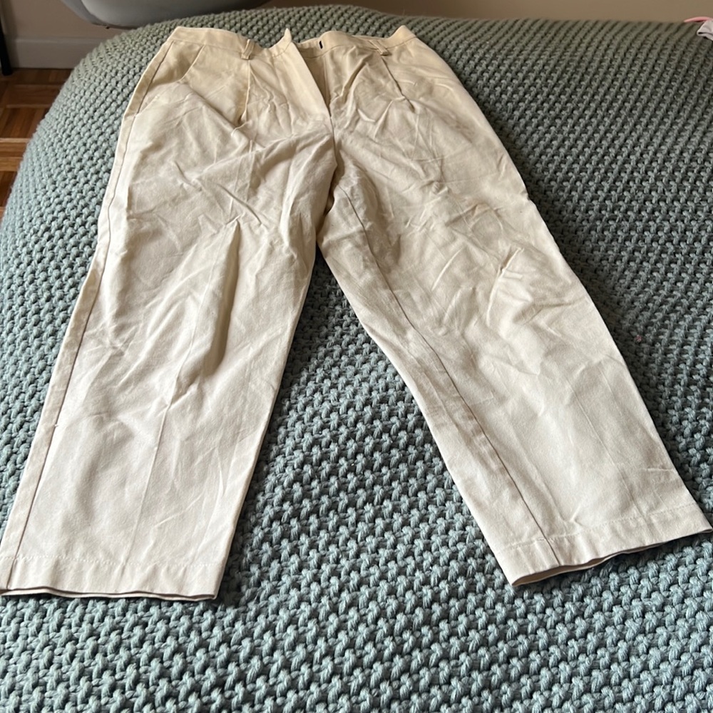 Beige Trousers Size 26